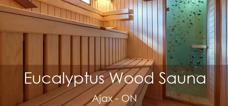  Eucalyptus Wood Sauna Ajax - ON