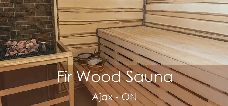 Fir Wood Sauna Ajax - ON