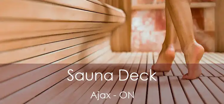  Sauna Deck Ajax - ON