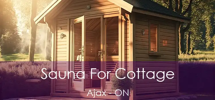  Sauna For Cottage Ajax - ON