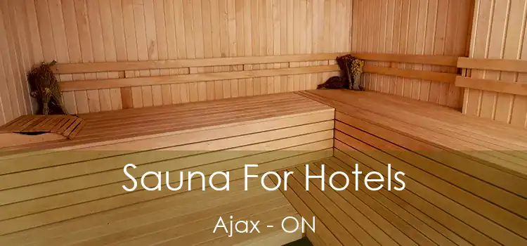  Sauna For Hotels Ajax - ON