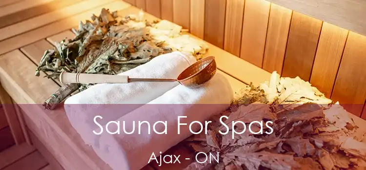  Sauna For Spas Ajax - ON