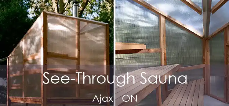  See-Through Sauna Ajax - ON